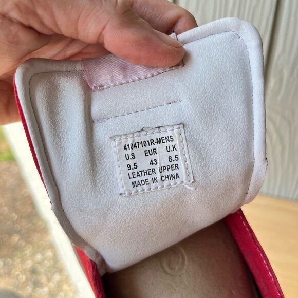 PONY x Joey Bada$$ Topstar Lo Pro Era Red Suede Sneakers – Men’s 9.5 - Picture 9 of 12